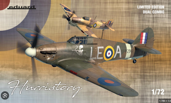 Hurricane Hurristory 1/72 Eduard