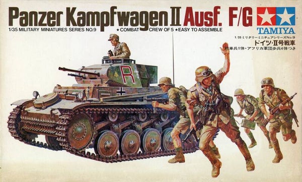 Panzer Kampfwagen II Ausf. F/G 1/35 Tamiya