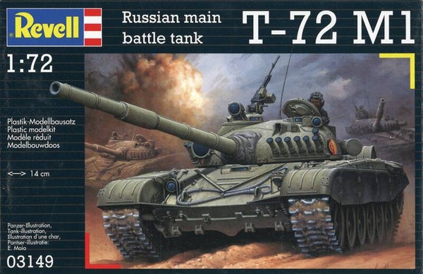 T-72 M1 Russian main battle tank 1/72 Revell