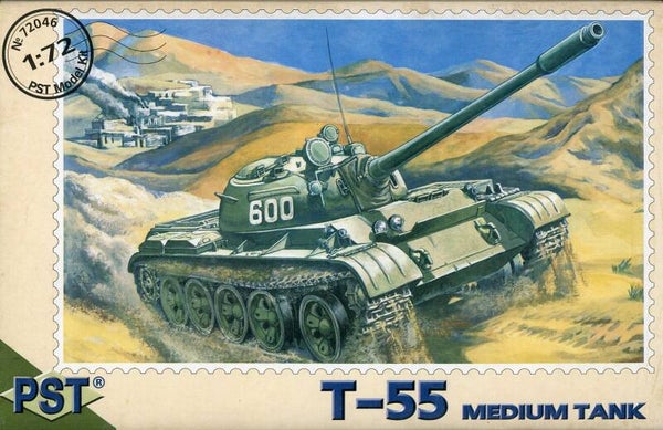 T-55 Medium Tank 1/72 PST