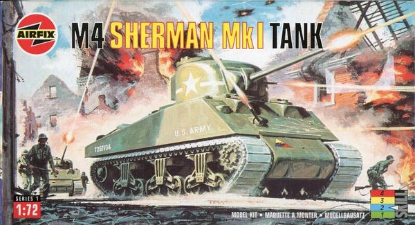 M4 Sherman Mk.I Tank 1/72 Airfix