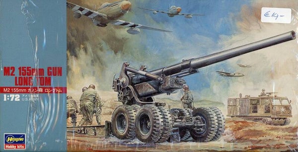 M2 155 mm Gun Long Tom 1/72 Hasegawa