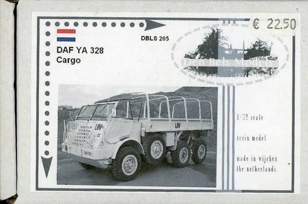 DAF YA 328 Cargo Resin 1/72 Den Bels Models
