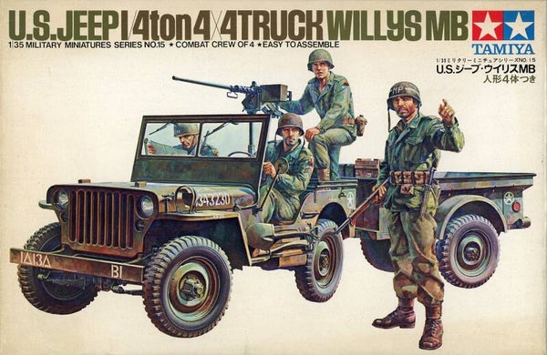 US Jeep 4ton 4x4 Willys MB 1/35 Tamiya