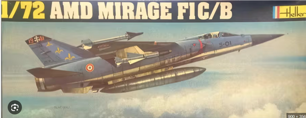AMD Mirage F1 C/B 1/72 Heller