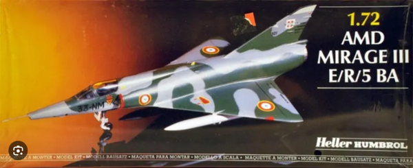 AMD Mirage IIIE/R/5/BA 1/72 Heller