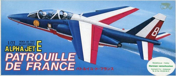 Alpha Jet E Patrouile De France 1/72 Fujimi