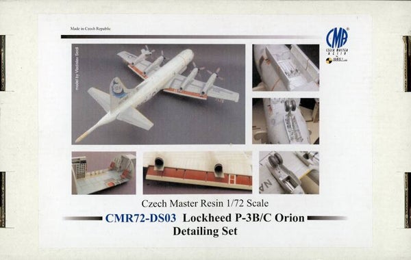 Lockheed P-3B/C Orion Detailing set Resin 1/72 CMR DS03