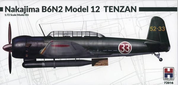 Nakajima B6N2 Model12 Tenzan 1/72 Hobby2000