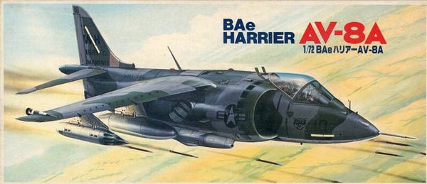 BAe Harrier AV-8A 1/72 Fujimi
