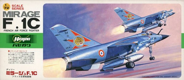 Mirage F.1C 1/72 Hasegawa