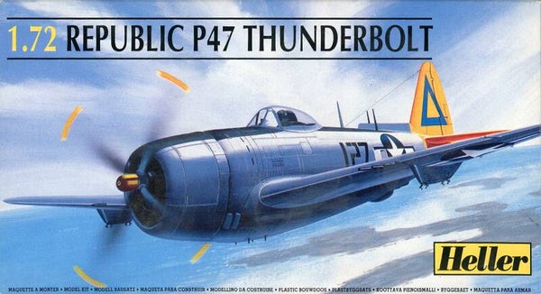 Republic P-47 Thunderbolt 1/72 Heller