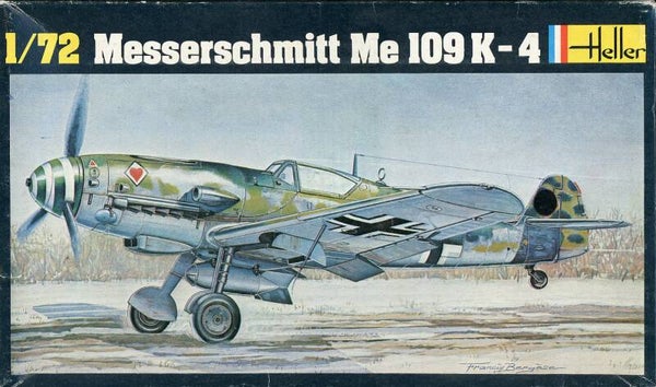 Messerschmitt Me 109K-4 1/72 Heller
