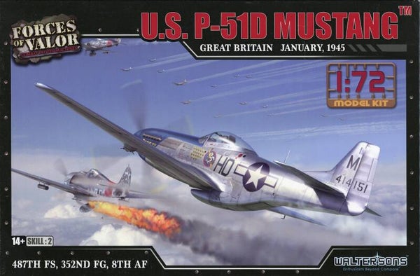 US P-51D Mustang 1/72 Waltersons