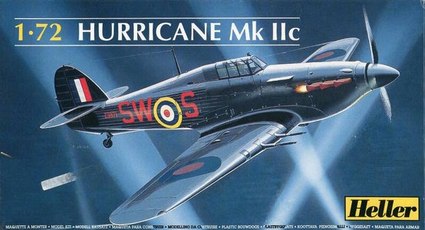 Hurricane Mk. IIc 1/72 Heller