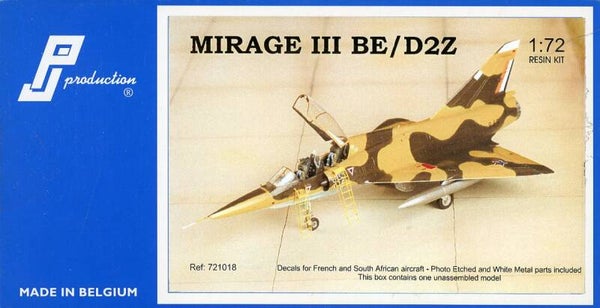 Mirage III BE/D2Z 1/72 PJ production