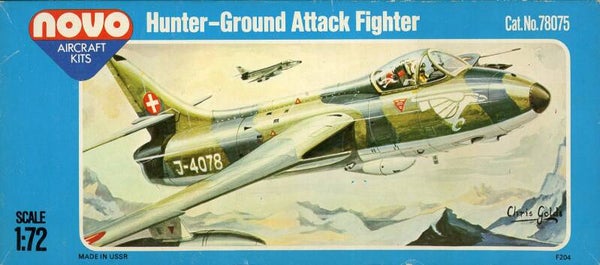 Hunter Ground Attack Fighter 1/72 Novo