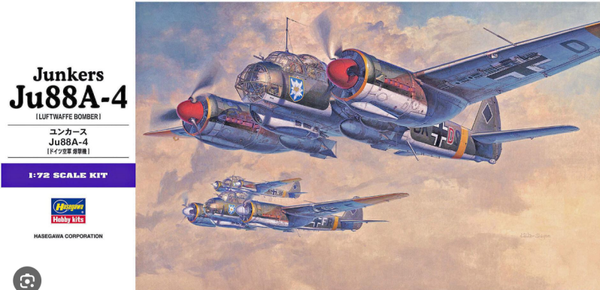 Junkers Ju88A-4 1/72 Hasegawa