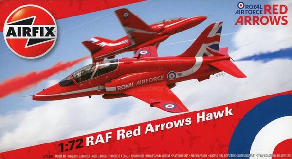 RAF Red Arrows Hawk 1/72 Airfix
