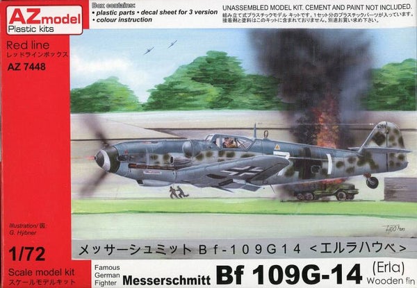 Messerschmitt Bf 109G-14 1/72 AZmodel