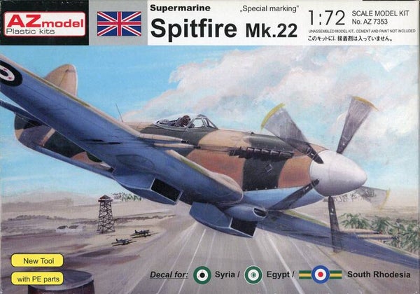Spitfire Mk.22 1/72 AZmodels