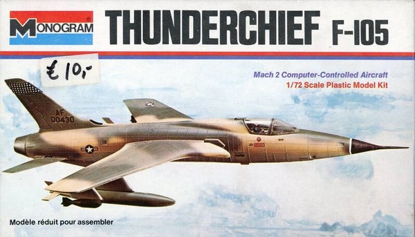 Thunderchief F 105 1/72 Monogram
