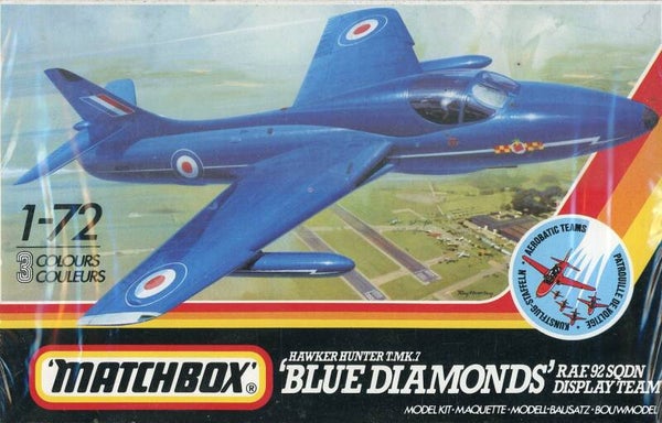 Hawker Hunter T. Mk7 "Blue Diamonds" 1/72 Matchbox