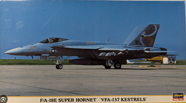 F/A-18E Super Hornet "VFA-137 Kestrels" 1/72 Hasegawa