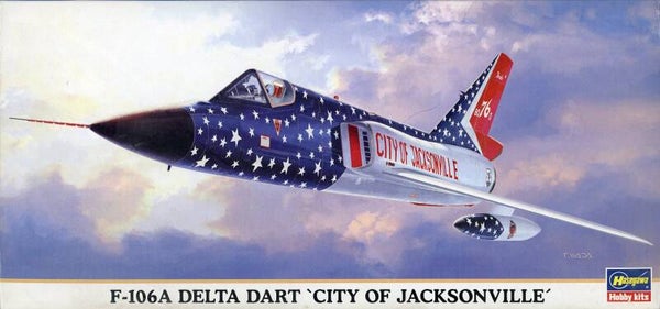 F-106A Delta Dart "City of Jacksonville" 1/72 Hasegawa