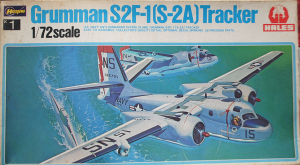 Grumman S2F-1 Tracker 1/72 Hasegawa