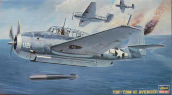 TBF/TBM-1C Avenger 1/72 Hasegawa
