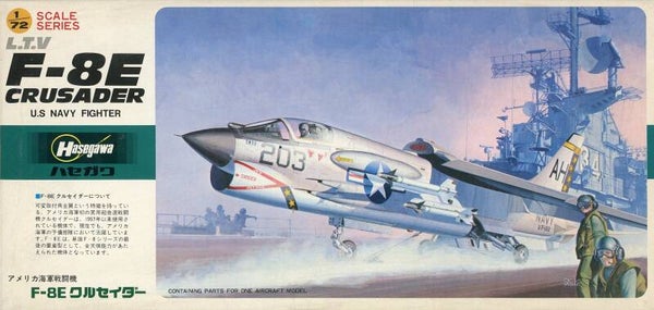 F-8E Crusader 1/72 Hasegawa