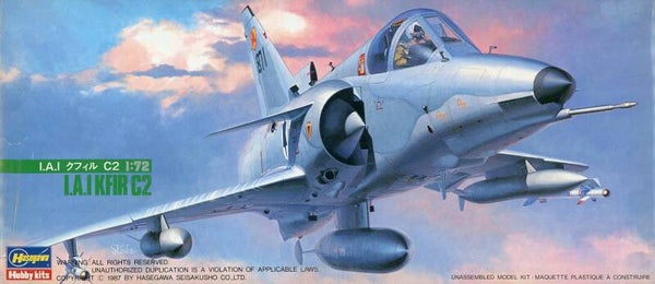 I.A.I. Kfir C2 1/72 Hasegawa