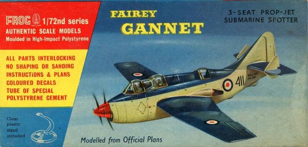 Fairey Gannet 1/72 Frog