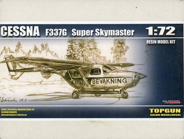 Cessna F337G Supermaster 1/72 resin Bilmodel