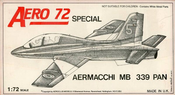 Aermacchi MB 339 PAN 1/72 Aero72