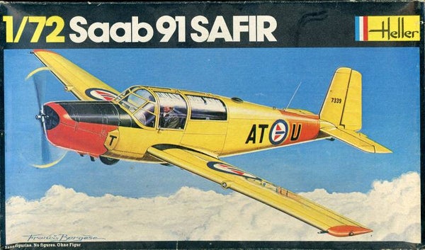 Saab 91 Safir 1/72 Heller