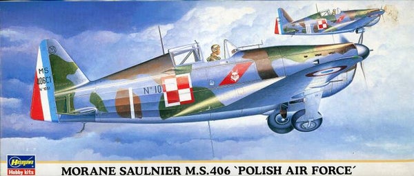 Morane Saulnier M.S.406 Polish Air Force 1/72 Hasegawa