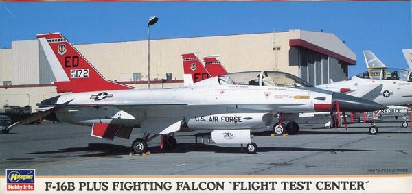 F-16B Plus Fighting Falcon test Center 1/72 Hasegawa