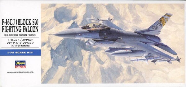 F-16CJ (Block 50) Fighting Falcon 1/72 Hasegawa