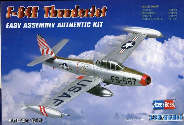 F-84E Thunderjet 1/72 HobbyBoss