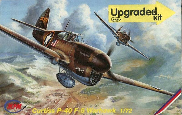 Curtiss P-40 F-5 Warhawk 1/72 MPM