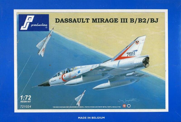 Dassault Mirage IIIB / B2/BJ 1/72 PJproduction
