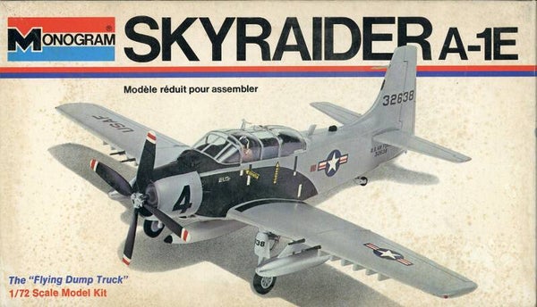 Skyraider A-1E 1/72 Monogram