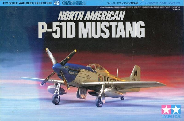 P-51D Mustang 1/72 Tamiya