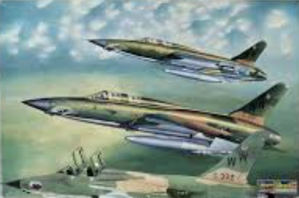 F-105G Thunderchief "Wild Weasel" 1/72 Hasegawa