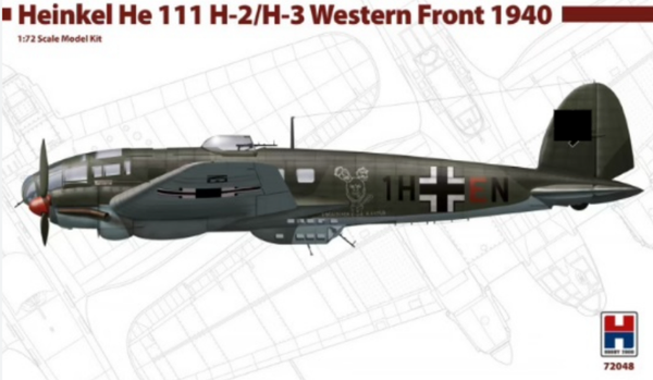 Heinkel He111 H-2/H-3 Western Front 1940 1/72 Hobby 2000