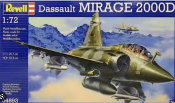 Dassault Mirage 2000D 1/72 Revell
