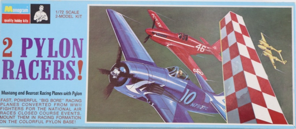 2 Pylon Racers  1/72 Monogram