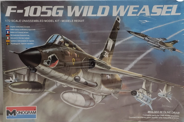 F-105G Wild Weasel 1/72 Monogram